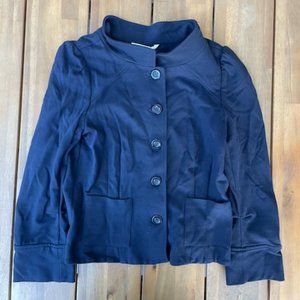 Diane Von Furstenburg Black Matching Blazer and Skirt